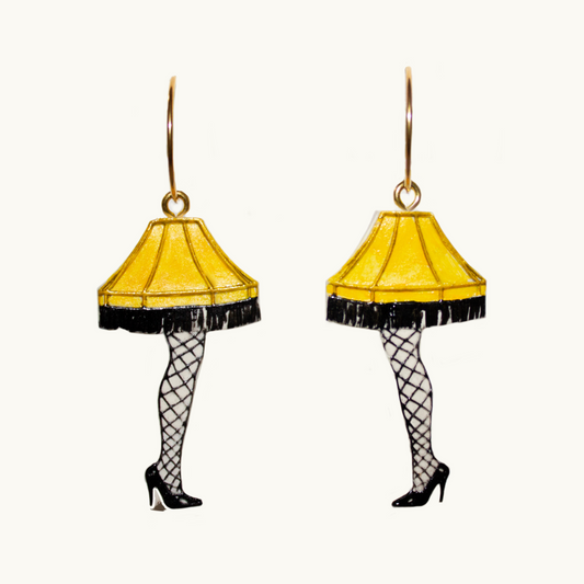 A Christmas Story- Leg Lamp Earrings