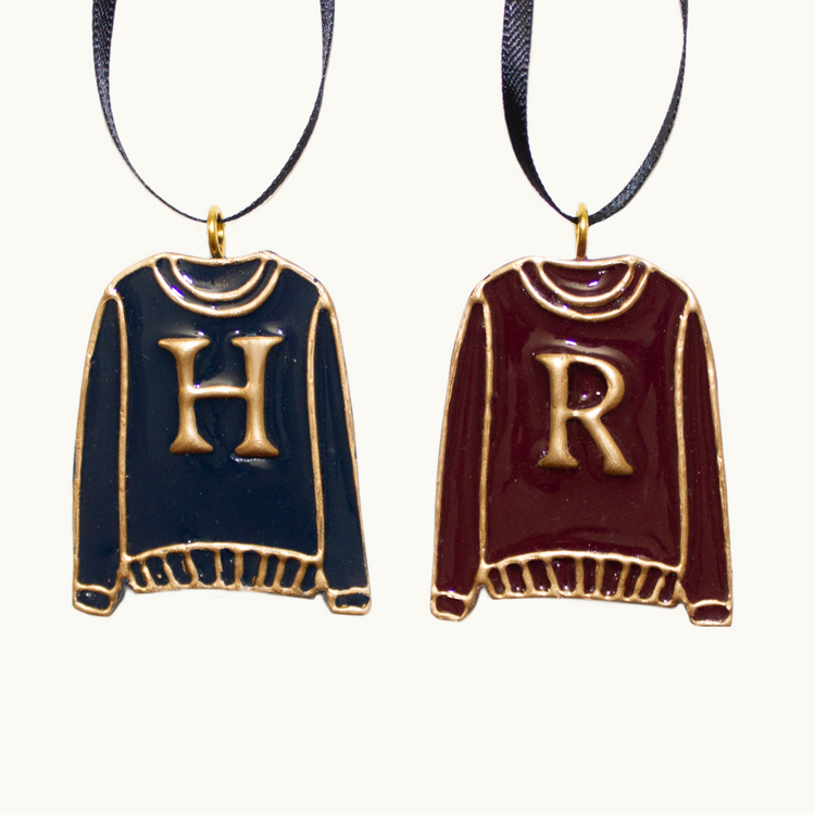 HP Christmas Sweater Ornament Set