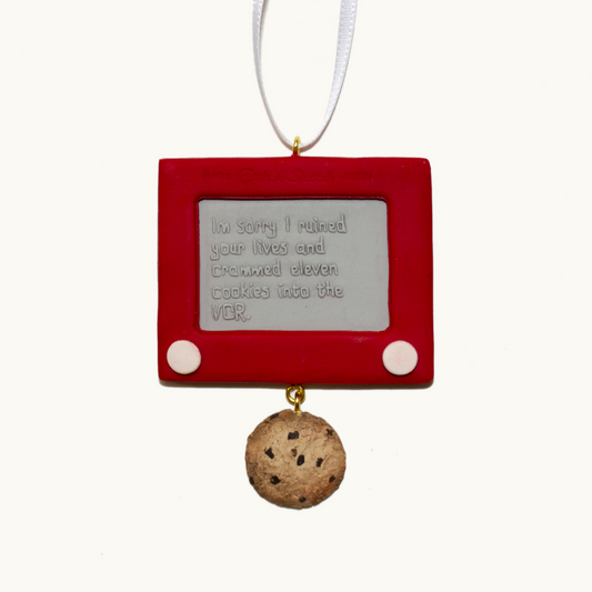 Elf Etch-A-Sketch Ornament
