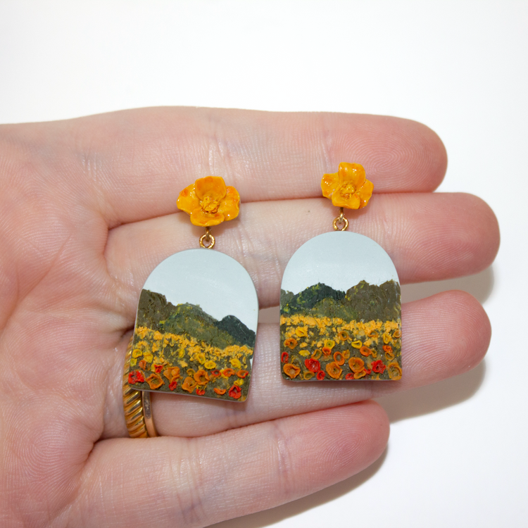 10 | Poppy Field Earrings