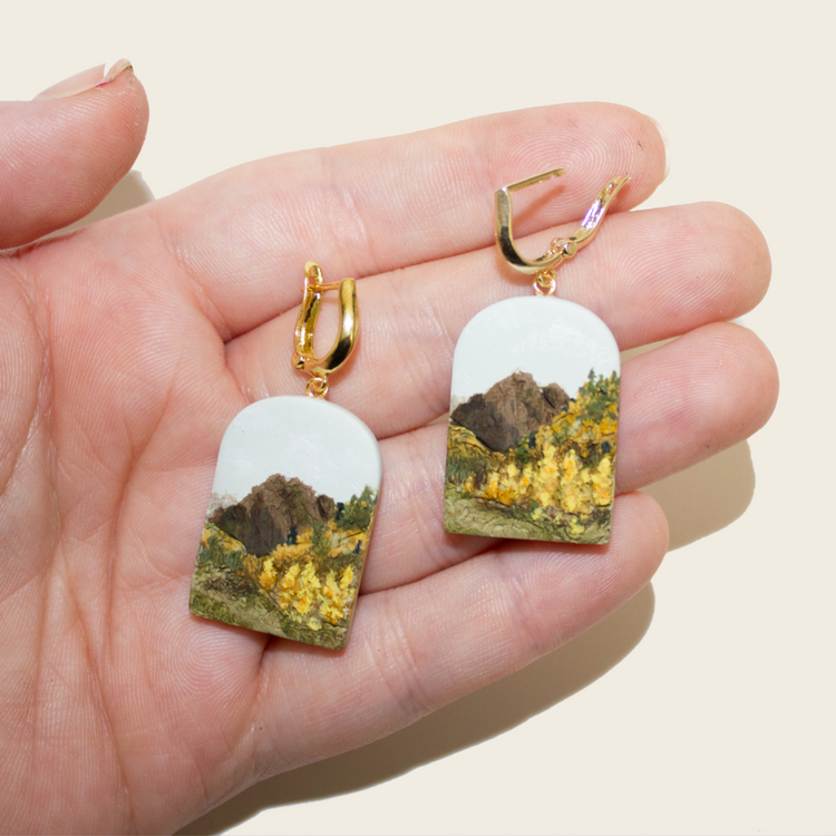 02- Fall Mountain View Earrings