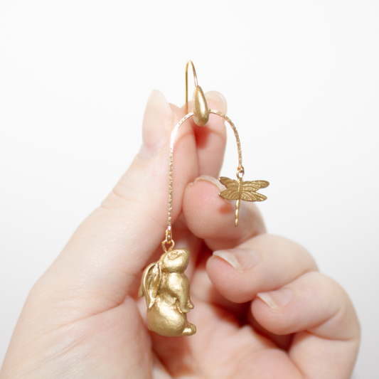 Playful Bunny Earrings