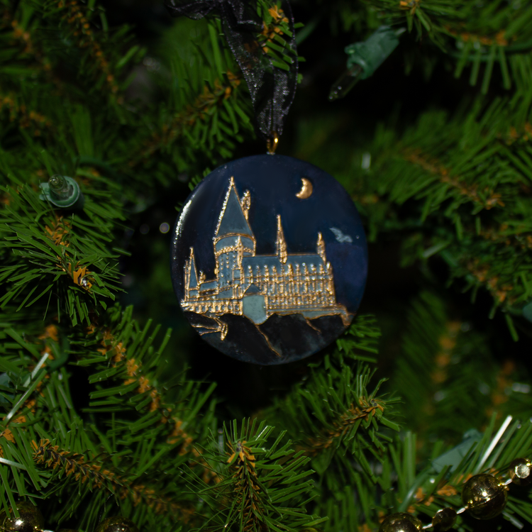 HP Hogwarts Castle Ornament
