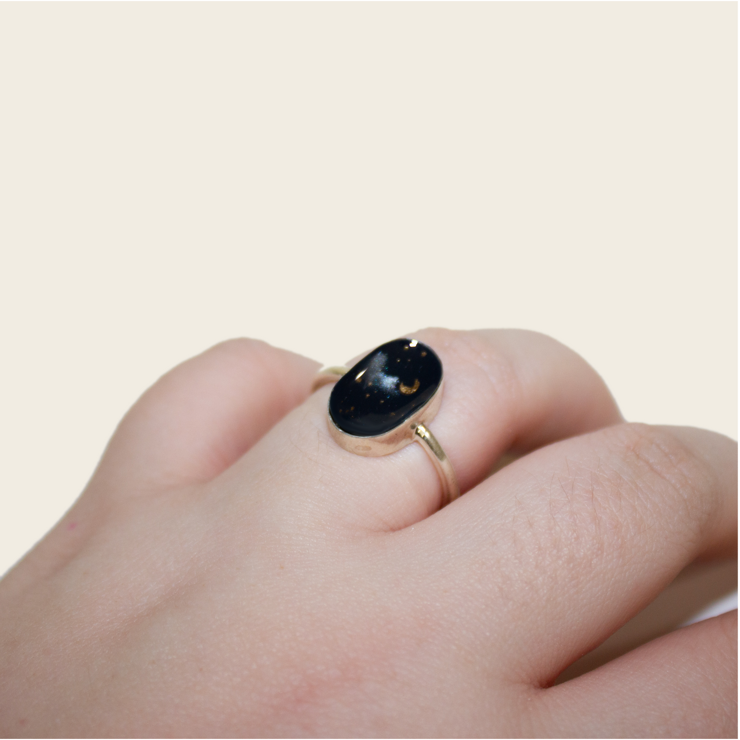 No. 23 | Silver Night Sky Ring