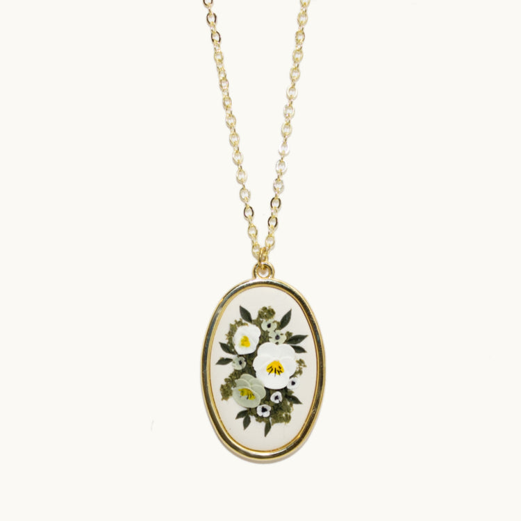 Violet Bouquet Necklace | Wild Violet Series