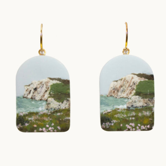 Block Island Earrings | Landscape Series