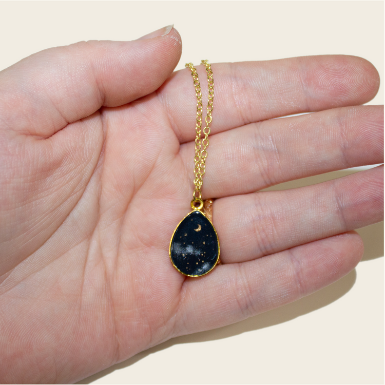 Night Sky Necklace | Gold