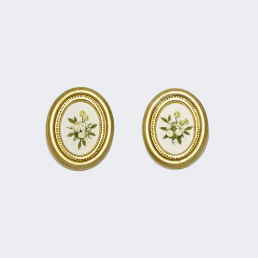Curated Gardenia Bouquet Earrings | May 2023