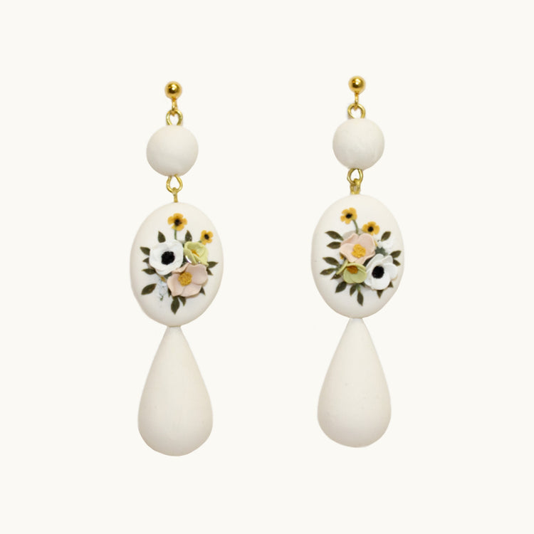 Beaded Bouquet Earrings | Throwback Series