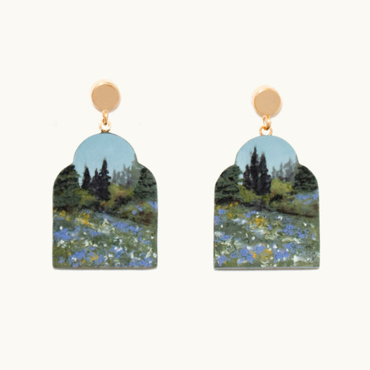 Mount Rainier Earrings | Landscape Series