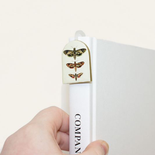 Scientific Moth Bookmark