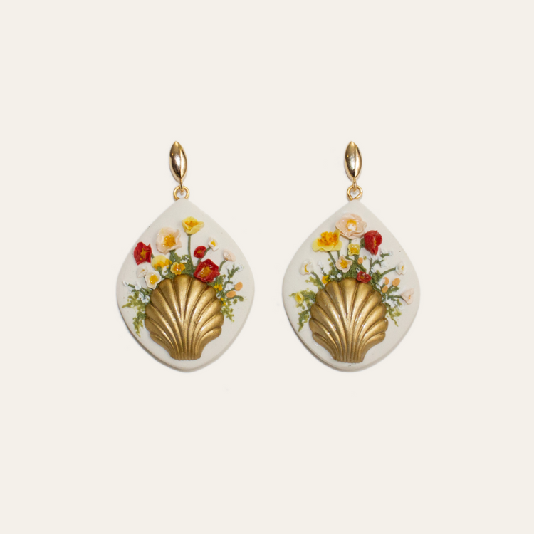Shell Bouquet Earrings | March 2023