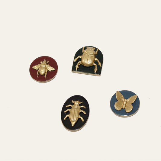 Beetle + Bugs Magnet Set