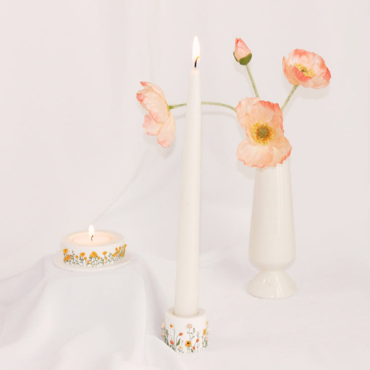 Spring Meadow Candlestick Holder