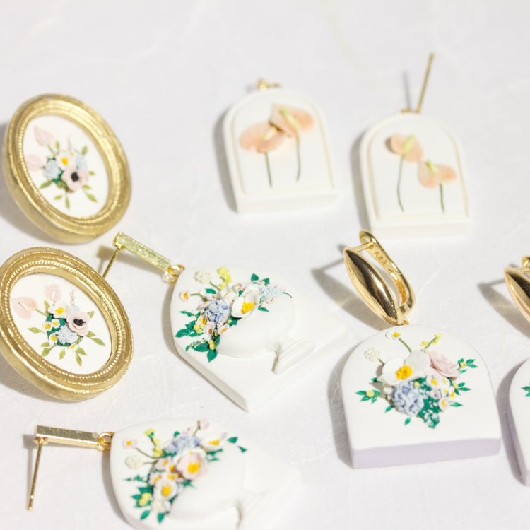 Curated Bouquet Studs- Jan 20