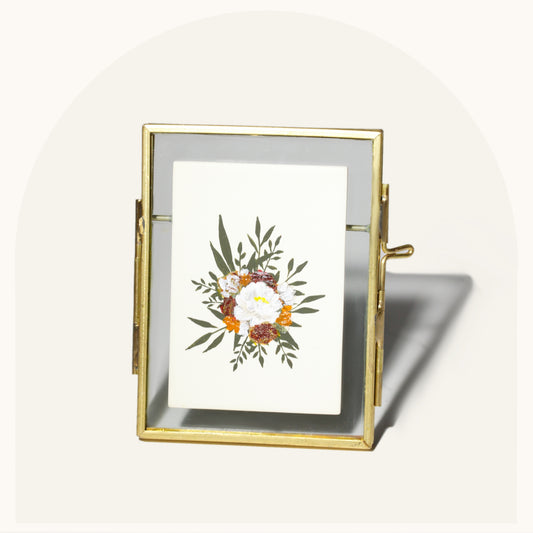 Painted Bouquet Frame | October, 2022