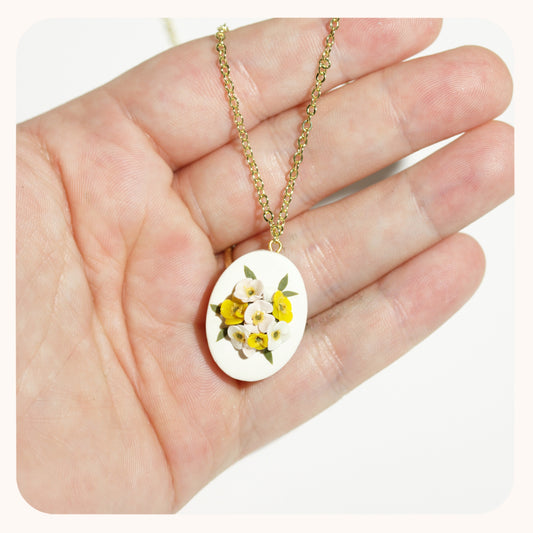 Bouquet Necklace No. 2 | Poppies