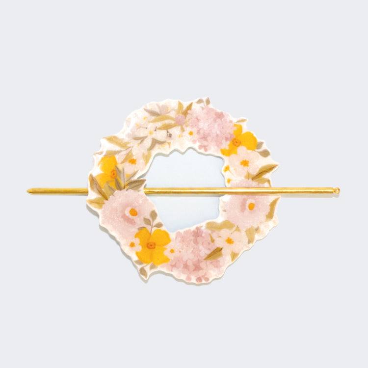 Watercolor Hair Slide 01 | April 2023