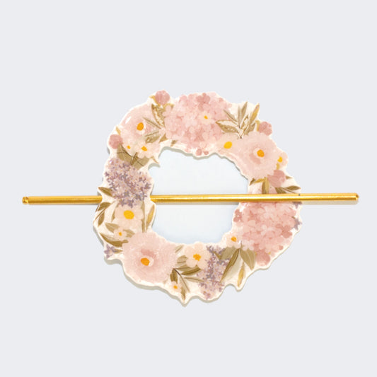 Watercolor Hair Slide 02 | April 2023