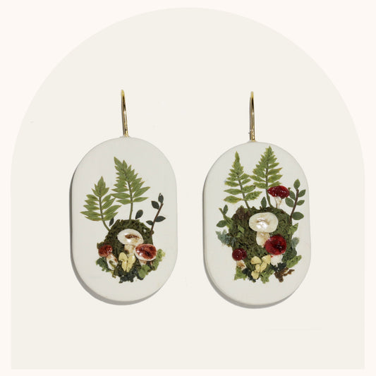 Forest Floor Earrings