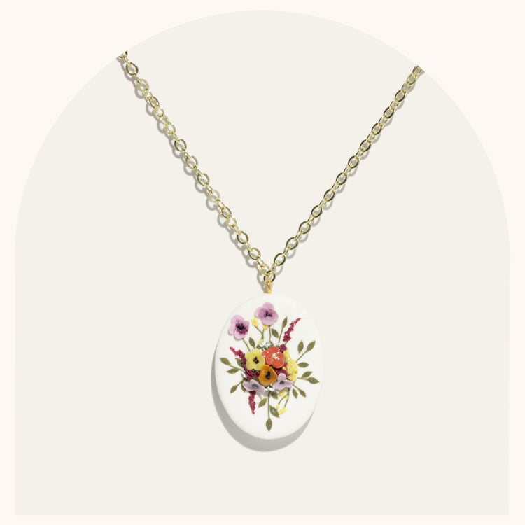 Bouquet Necklace | Bright Spring